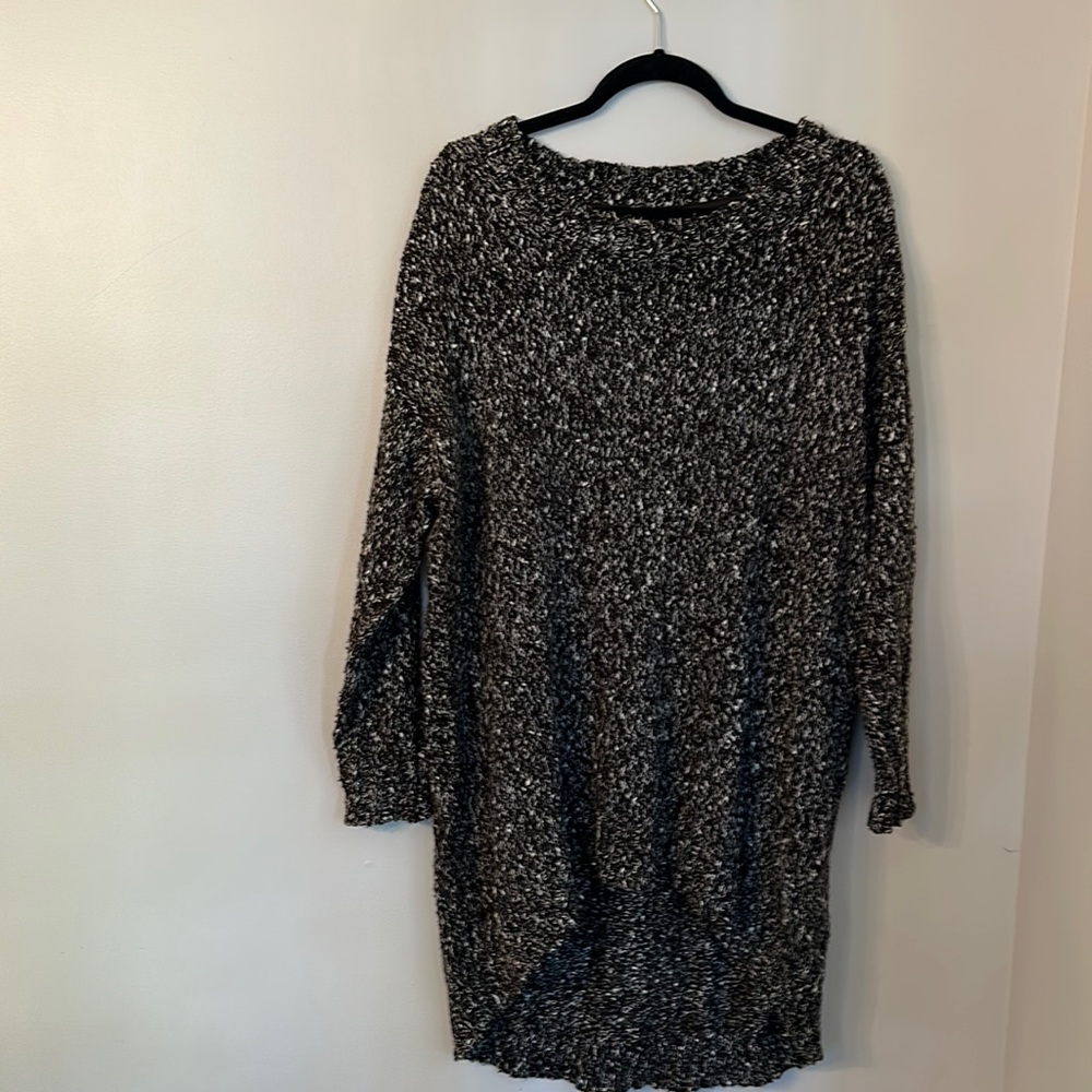 Michael Stars Oversized High-Low Knit Sweater